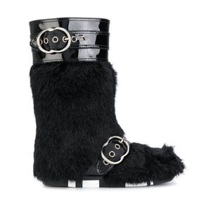 Miu Miu Faux Fur Snowboots